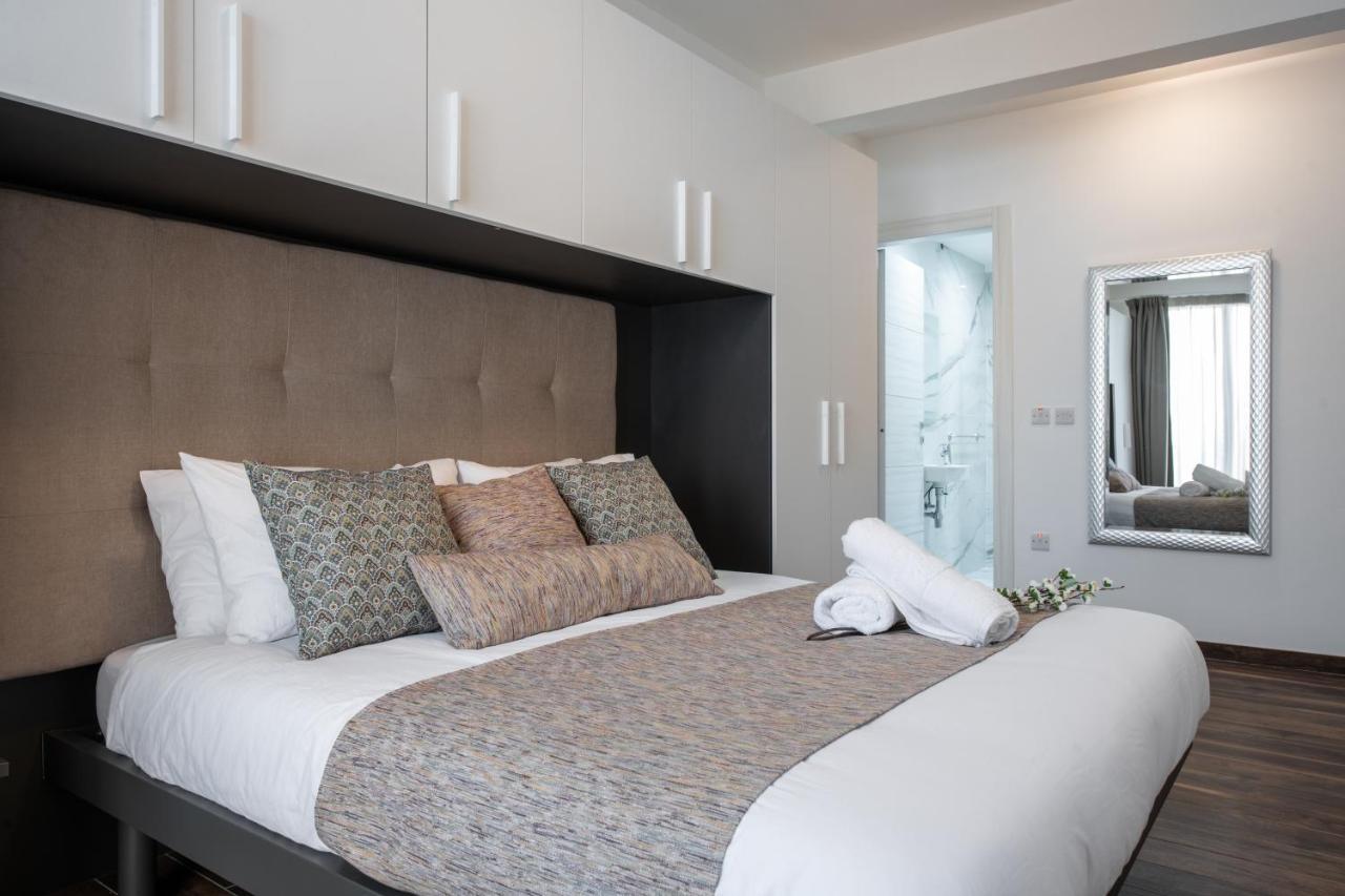 Electra Residence - Luxury Central Beachview Apartment Marsalforn Buitenkant foto